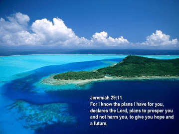 Ocean Jeremiah 29:11