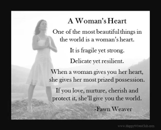 a woman's heart